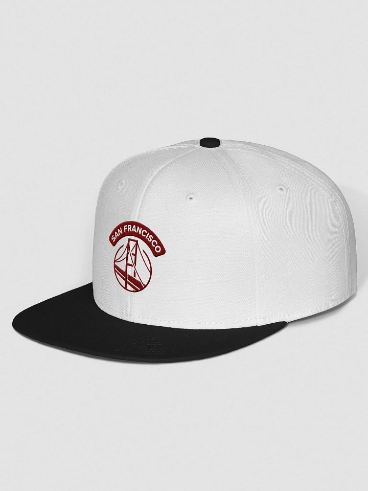 Otto Wool Blend Snapback Cap - San Francisco product image (2)