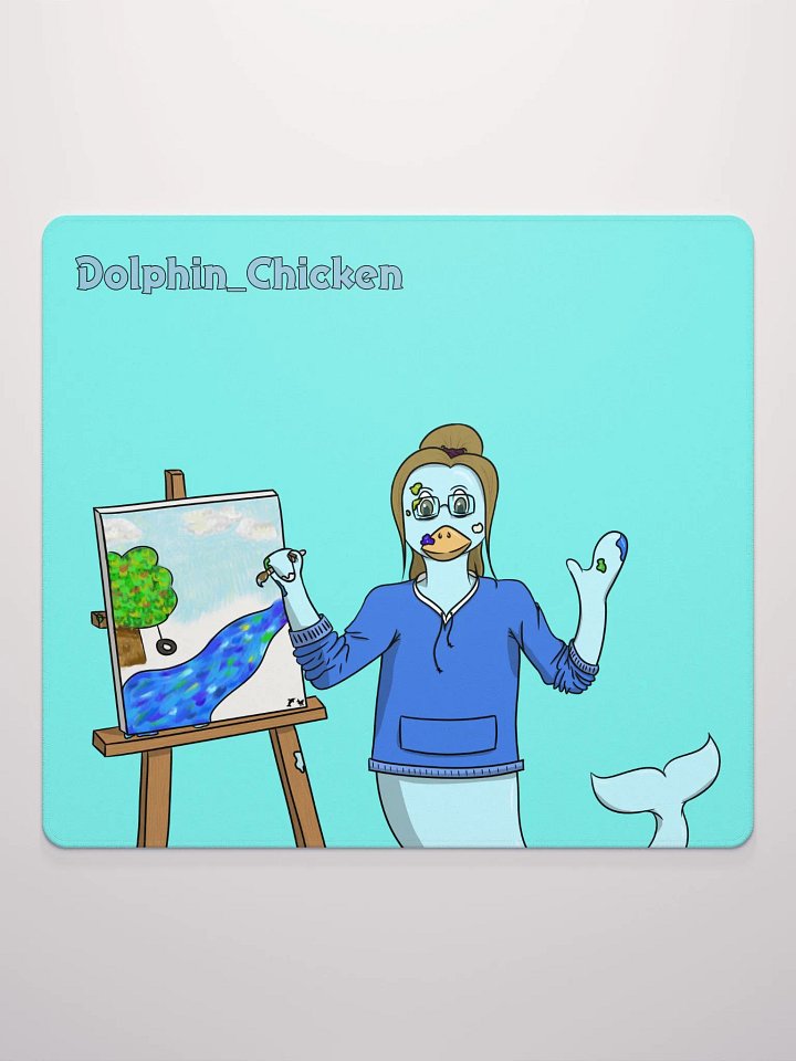 Dolphin's DC Painting Mouse Pad product image (2)