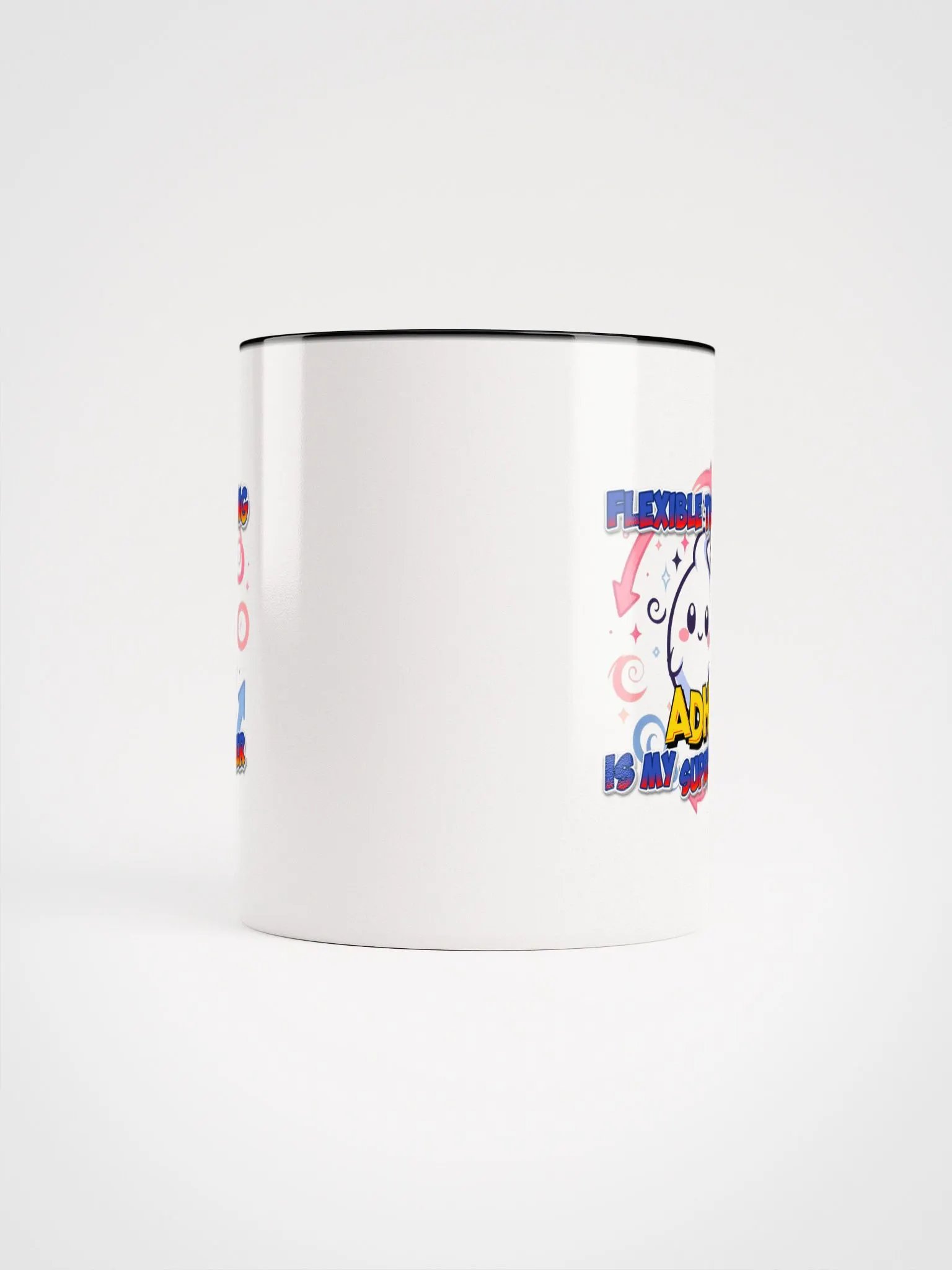 ADHD Flexible Thinking Ceramic Mug with Color Inside product image (61)