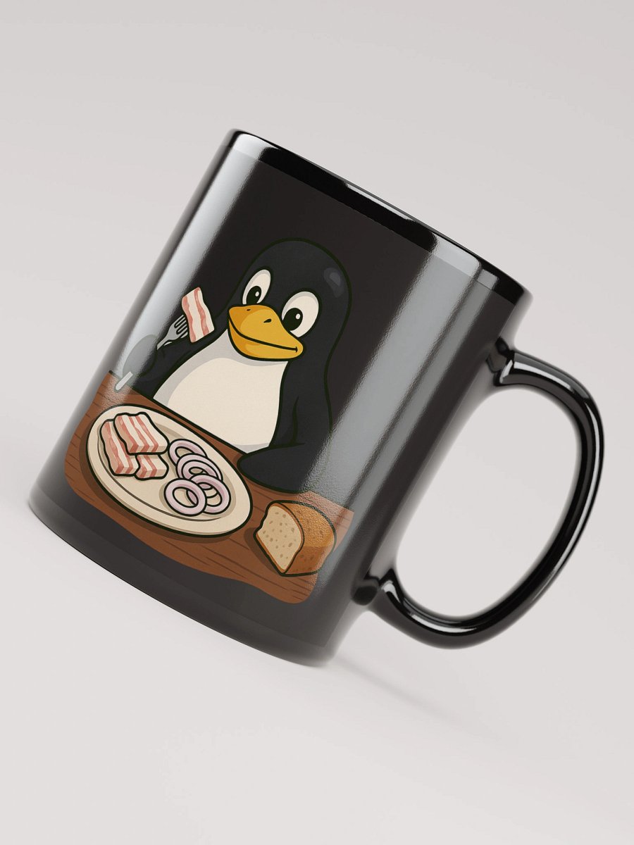 Black Mug - Tux's Breakfast product image (4)