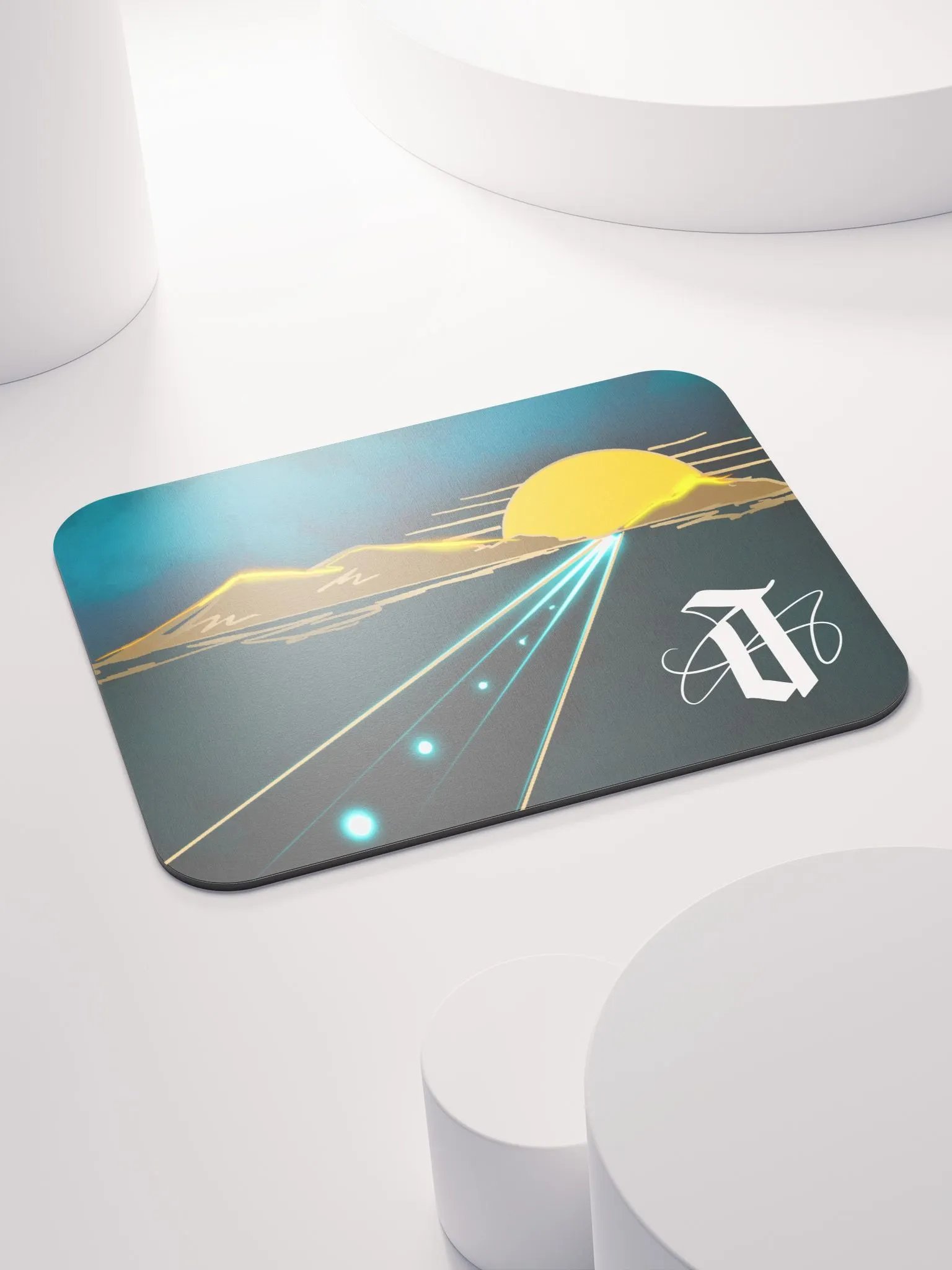 Aurora Glow Mouse Pad product image (4)