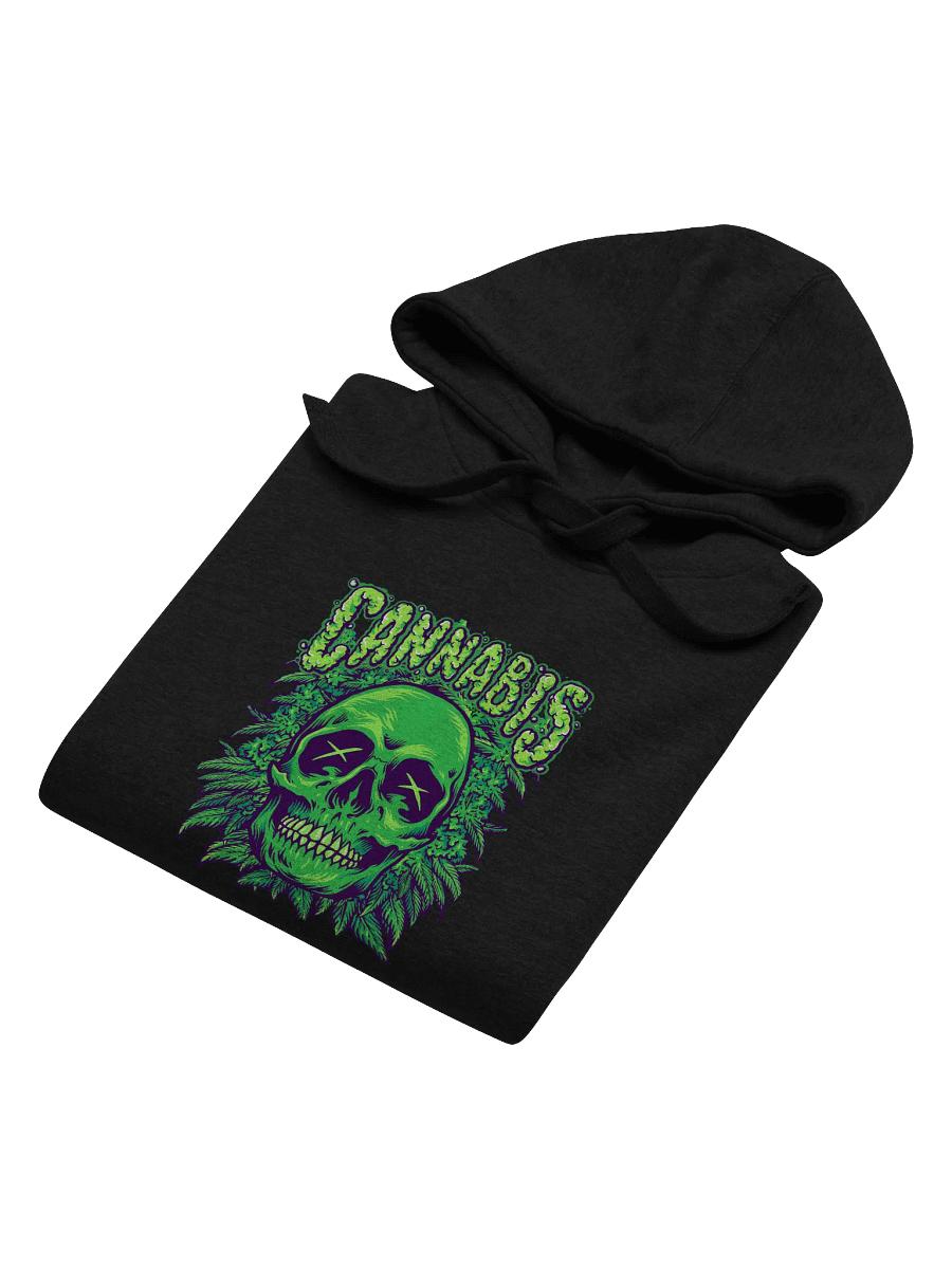 Cannabis Front Printed Hoodie product image (6)