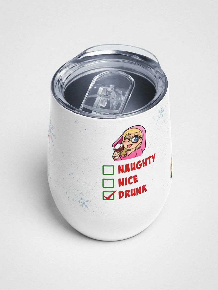 Naughty, Nice, Drunk Wine Tumbler product image (4)
