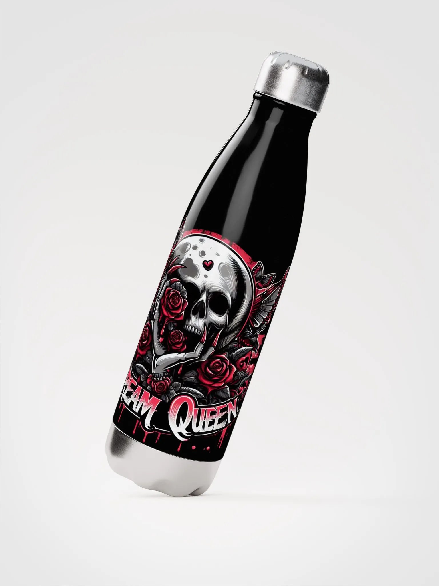 Gothic Scream Queen Stainless Steel Water Bottle product image (3)