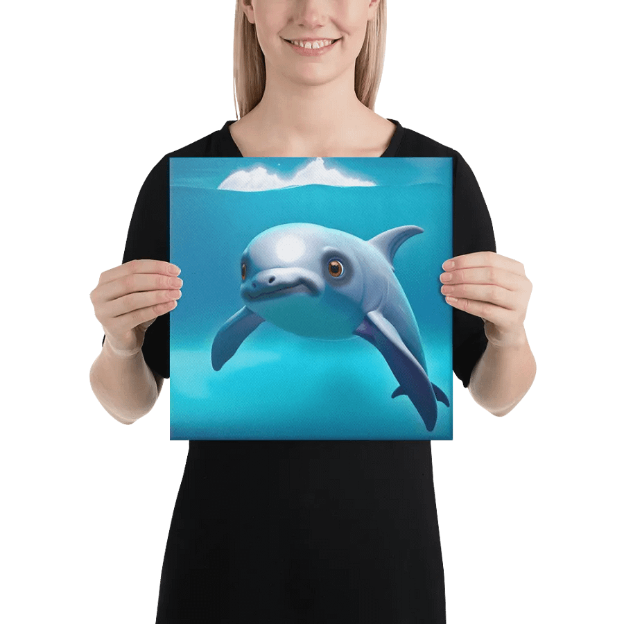 Endangered Species - Mexico - Vaquita Canvas Art product image (2)
