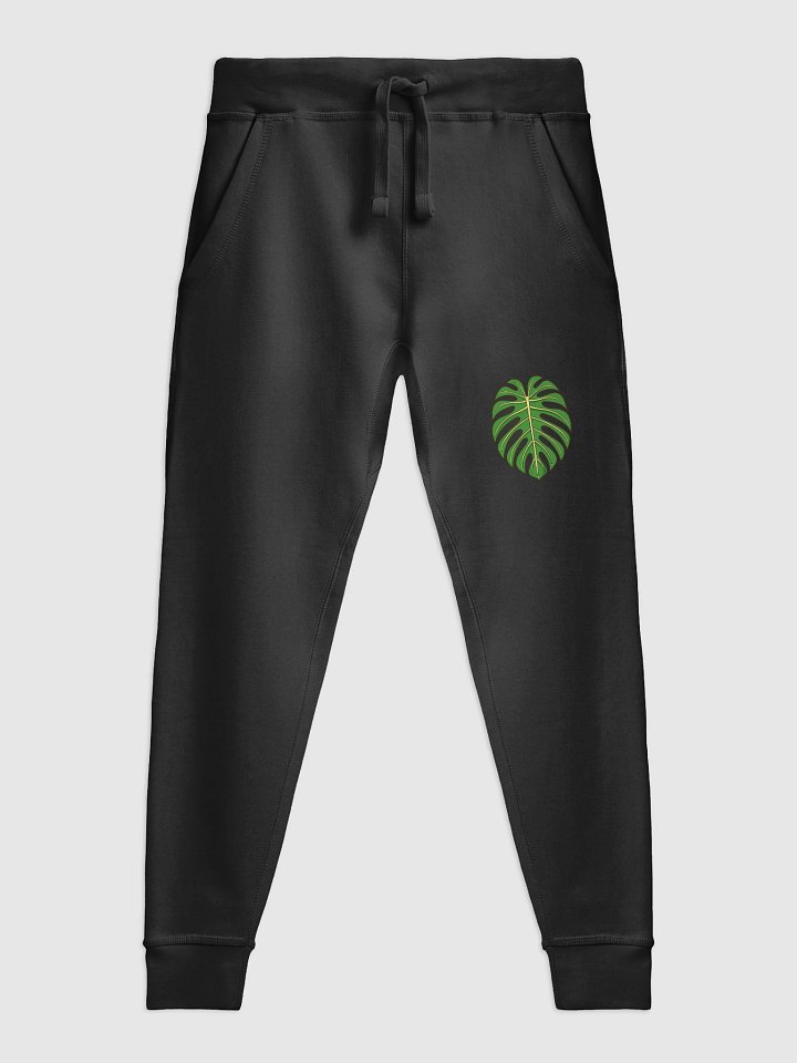 Monstera Majesty Fleece Joggers product image (1)