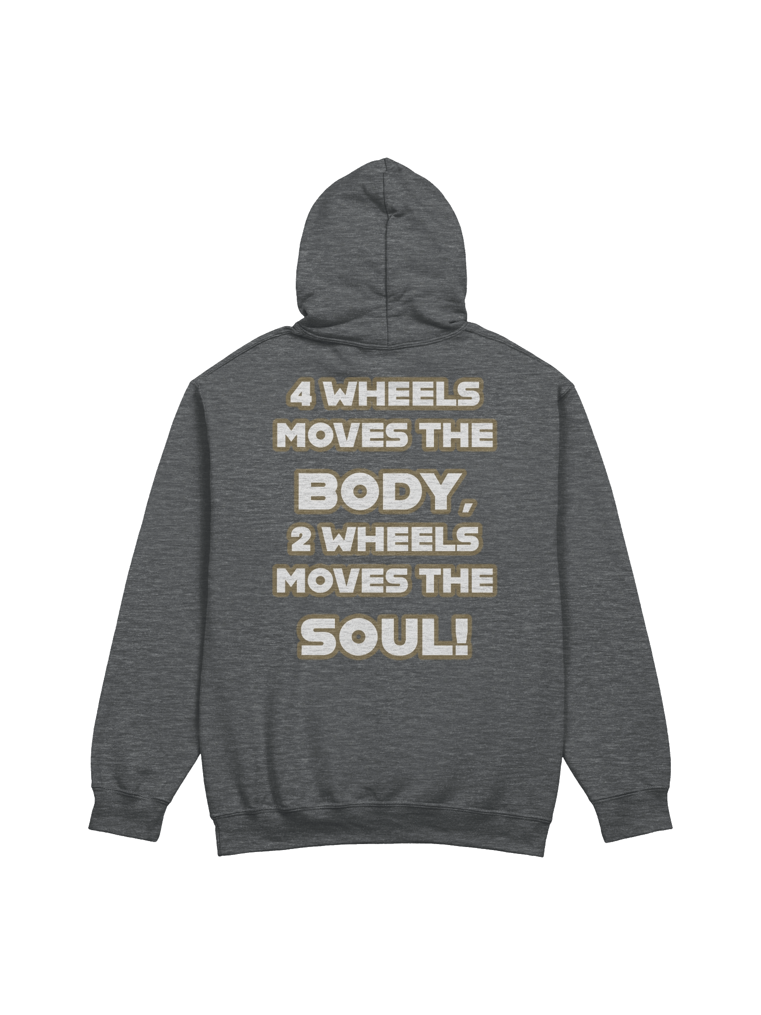 Road Reality / 4 vs 2 Wheels Hoodie product image (3)