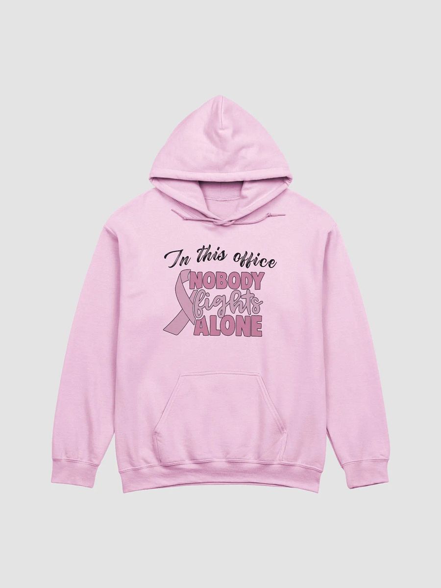 Nobody fights alone postal worker breast cancer HOODIE product image (1)