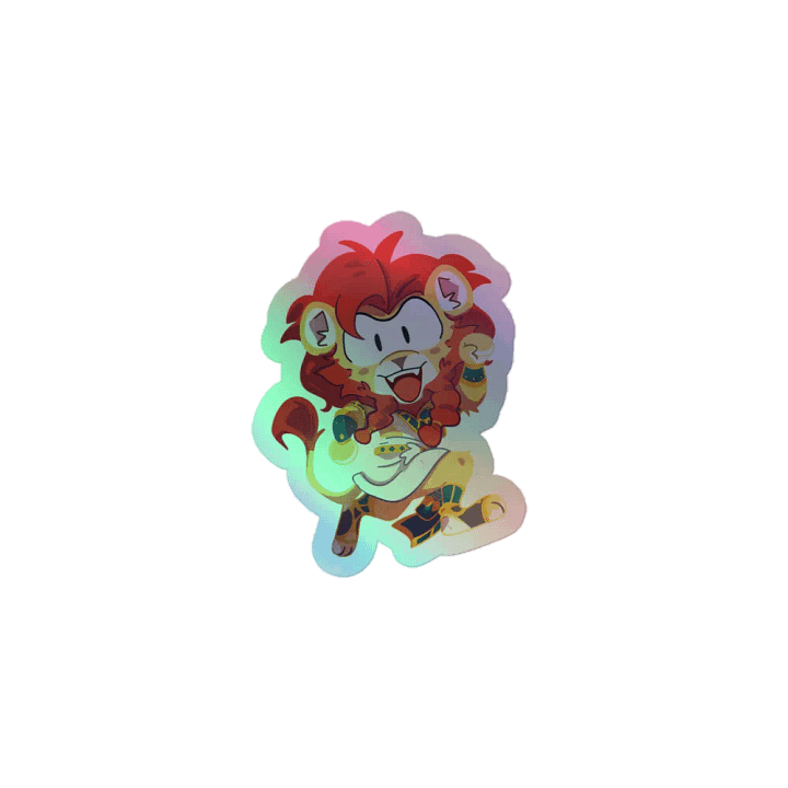 Ah'lina (male) Holographic Sticker product image (1)