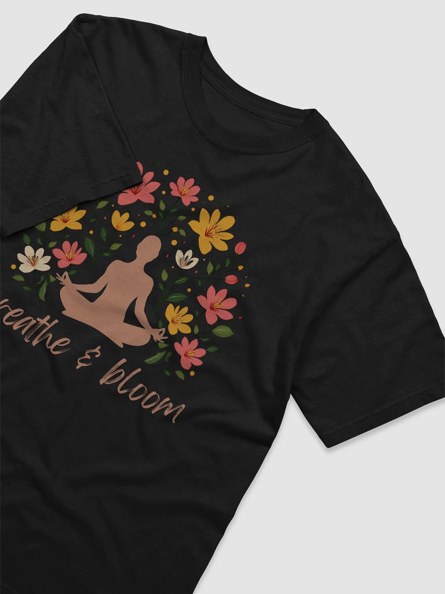 Breathe & Bloom Meditation T-Shirt product image (17)