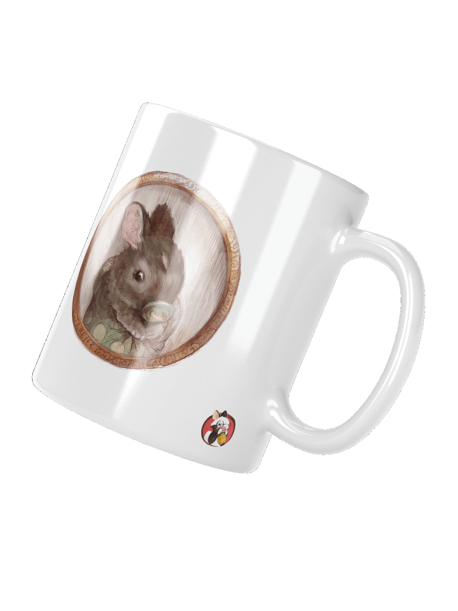 Burrito Bunny Portrait in B&W and Color product image (8)