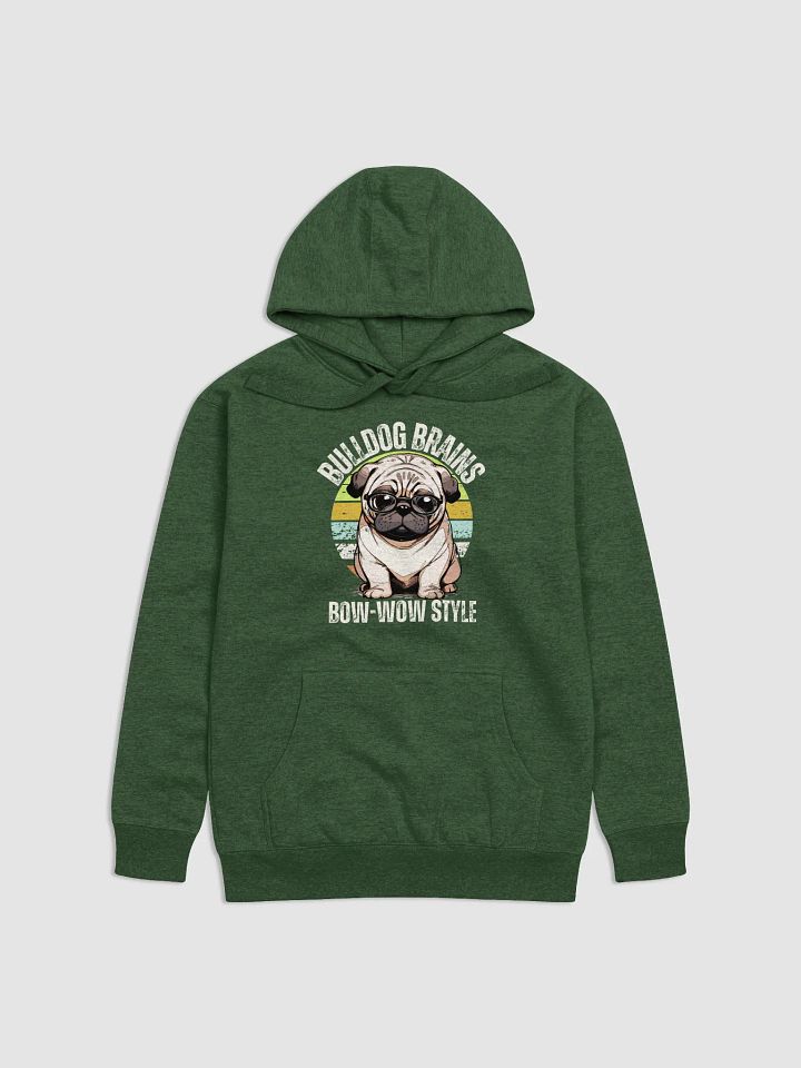 Brainy Bulldog Hoodie product image (1)