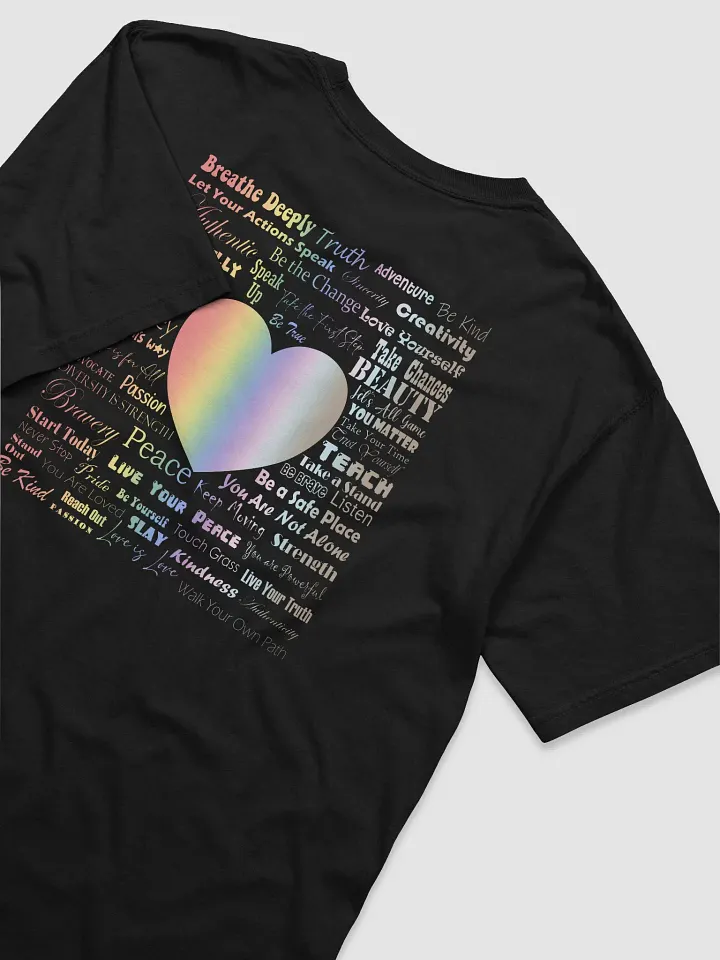 Love and Pride T-Shirt (Rainbow Version 2) product image (1)