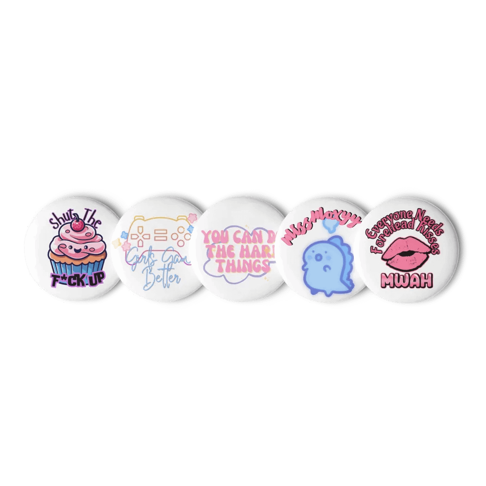 Sassy Cupcake Pin Button Set product image (5)