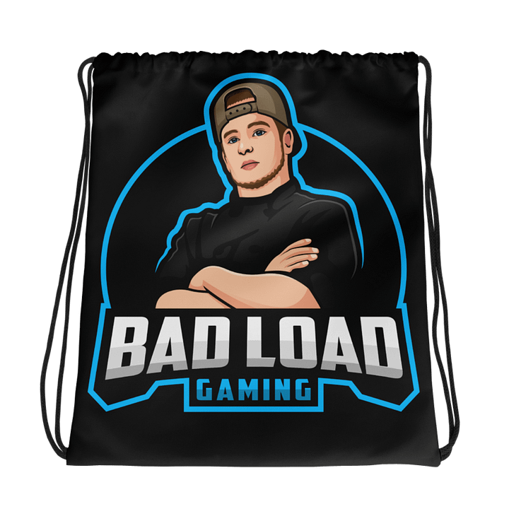 Bad Load Gaming Drawstring bag product image (1)