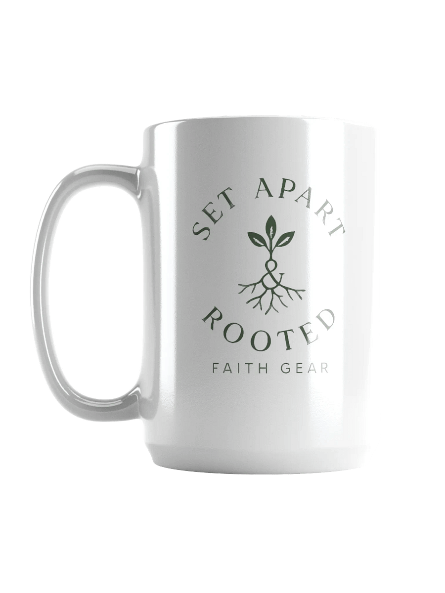 Set Apart & Rooted Plant Logo Mug product image (4)