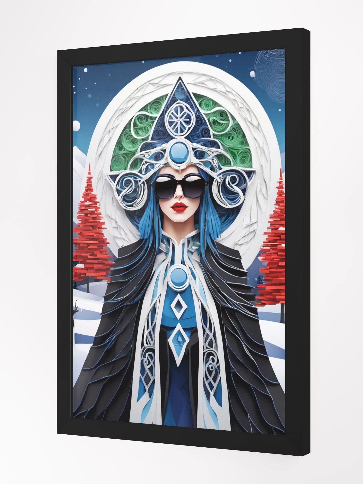 Winter Wiccan 07 - Framed Matte Poster product image (2)