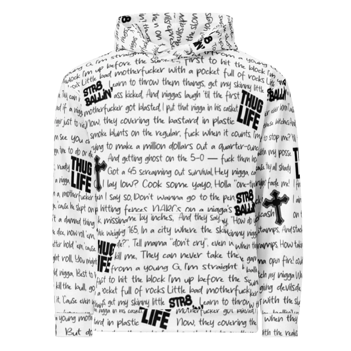 Str8 Ballin' - 2Pac - WHITE - Unisex Hoodie product image (2)
