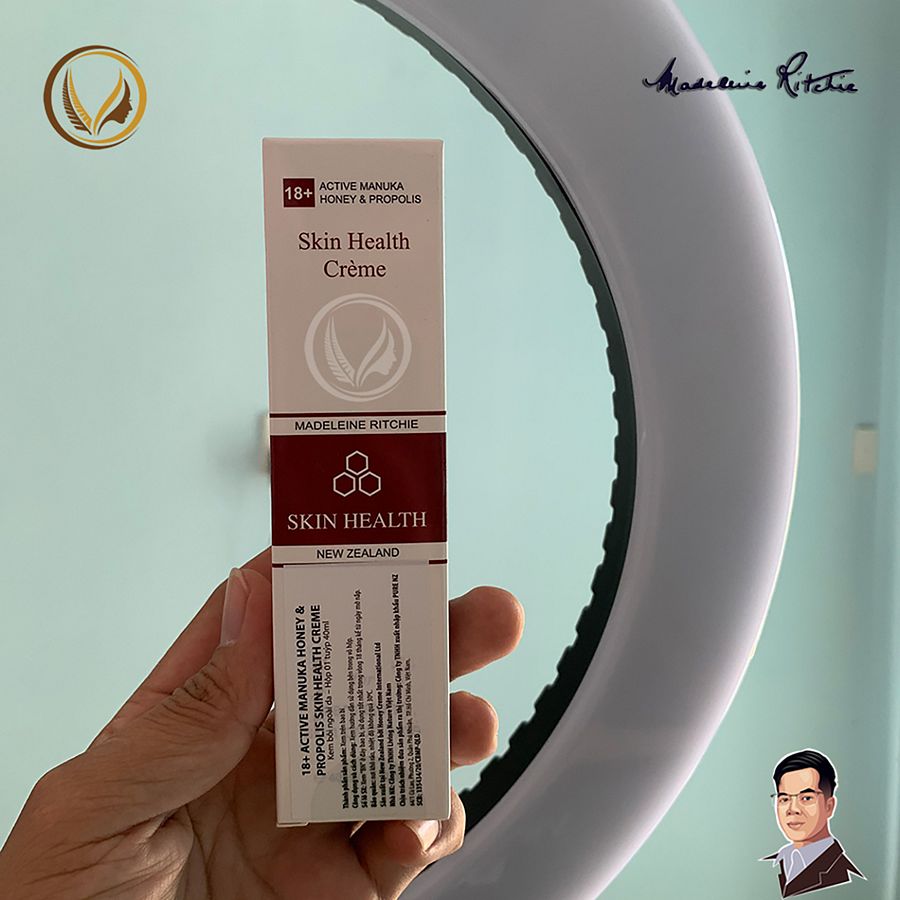 Kem trị mụn, viêm da mật ong Manuka 18+ Madeleine Ritchie Skin Health 40ml product image (4)