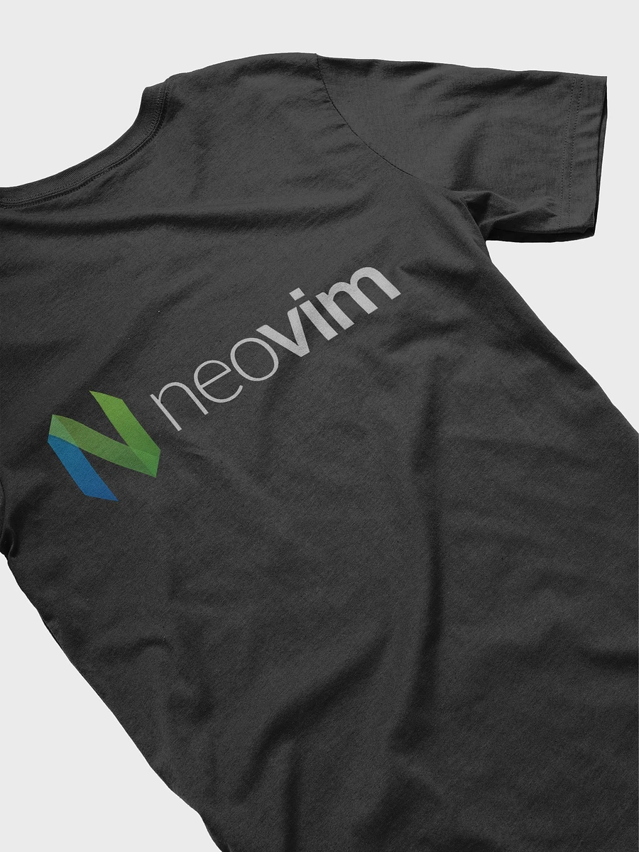 Neovim T-shirt (dark) product image (4)