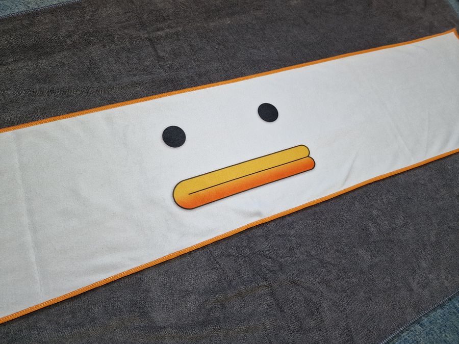 Pump It Up PHOENIX DUCK Sweat Towel - Andamiro Dance Machine Rhythm Game product image (2)
