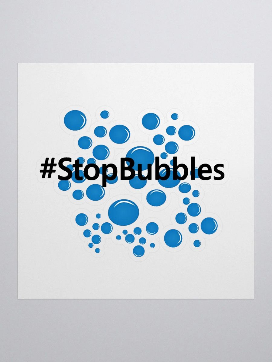 Stop bubbles stickers product image (2)