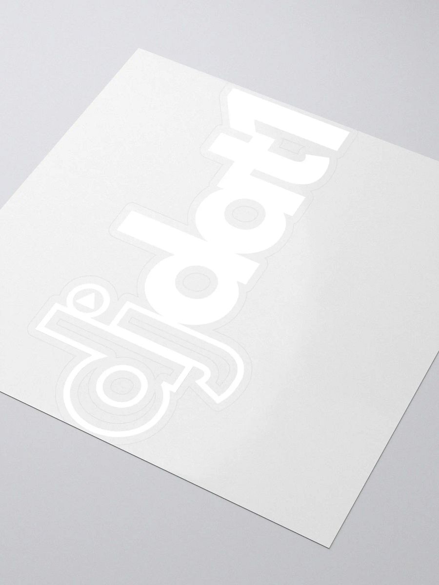 [DJDAT1] Vinyl Stickers (white) product image (7)