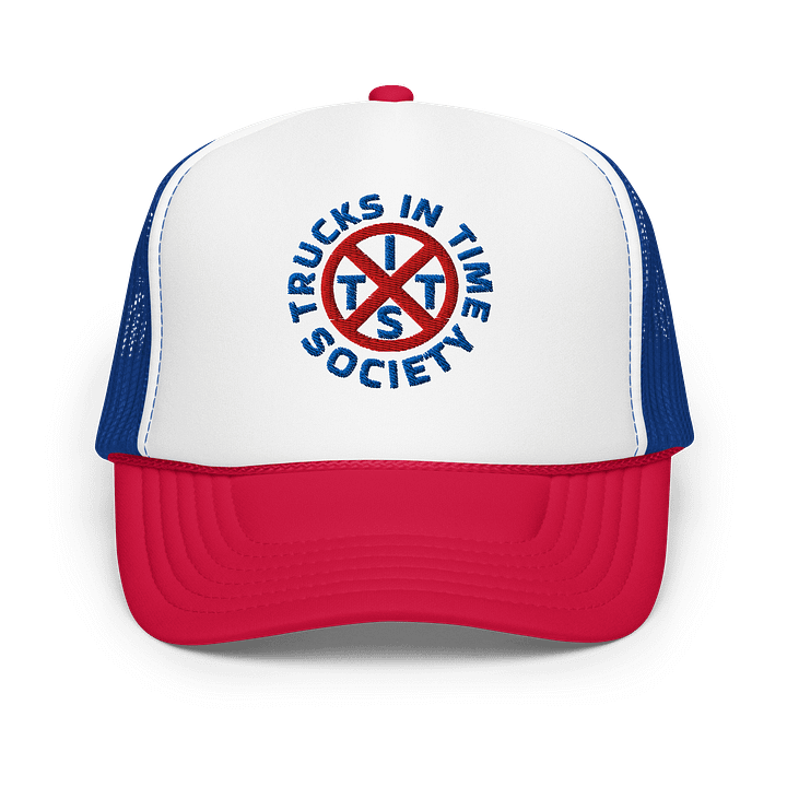 Retro Foam RWB Trucker Hat product image (1)