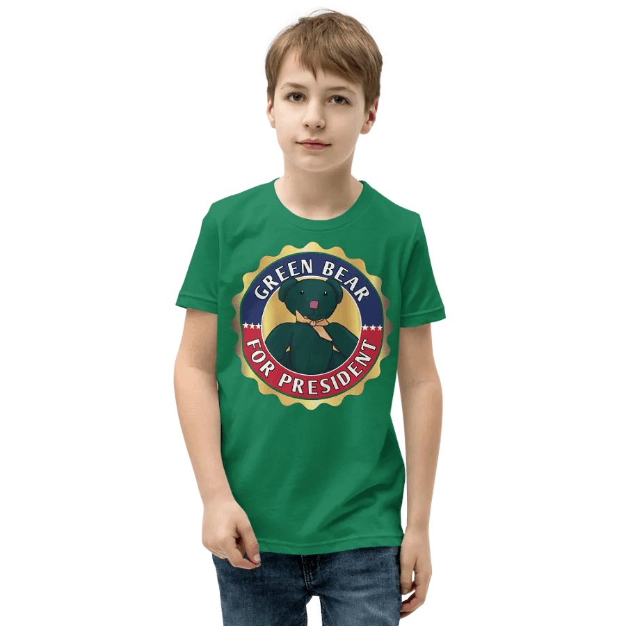 Green Bear Presidential Youth Tee product image (31)