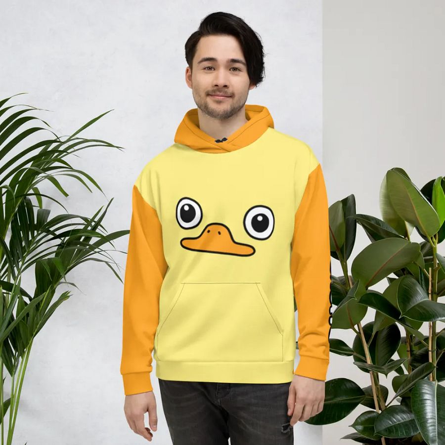 DuckBoxing Hoodie NO QR Code product image (4)