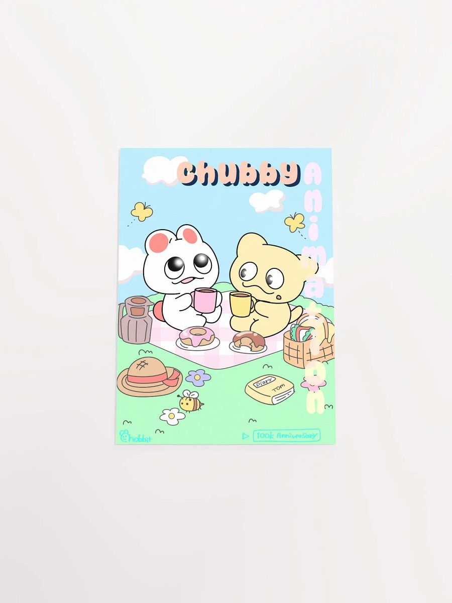 [Poster] Chubby Animation 100K subs tnx! product image (4)