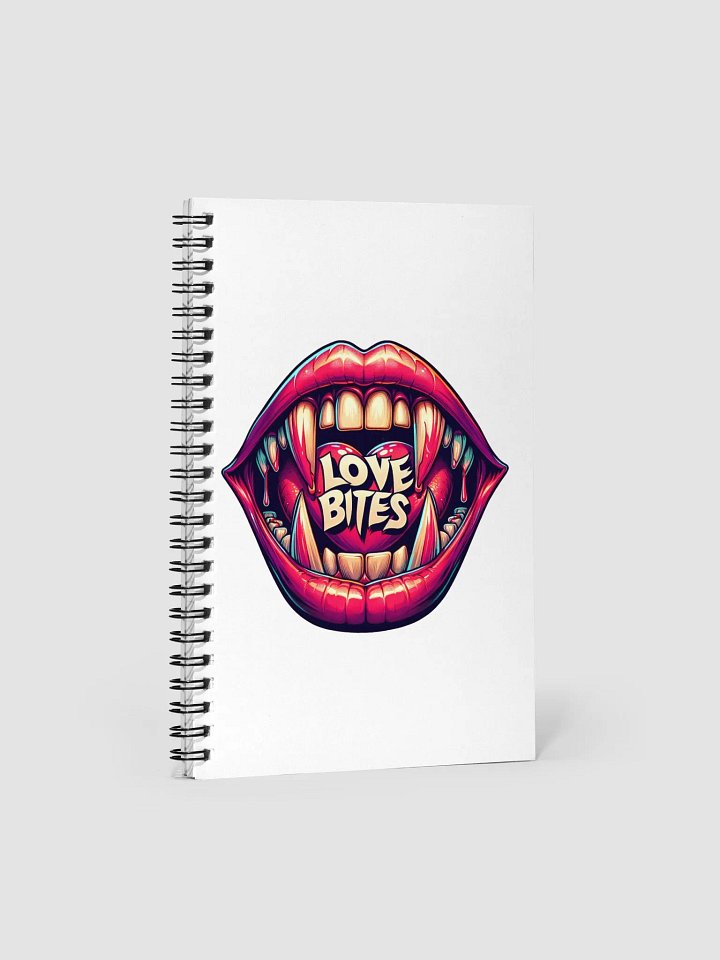 Love Bites Spiral Notebook product image (1)