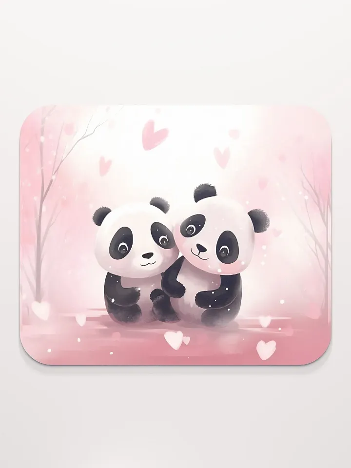 Kawai Valentine Panda Pink Heart product image (2)