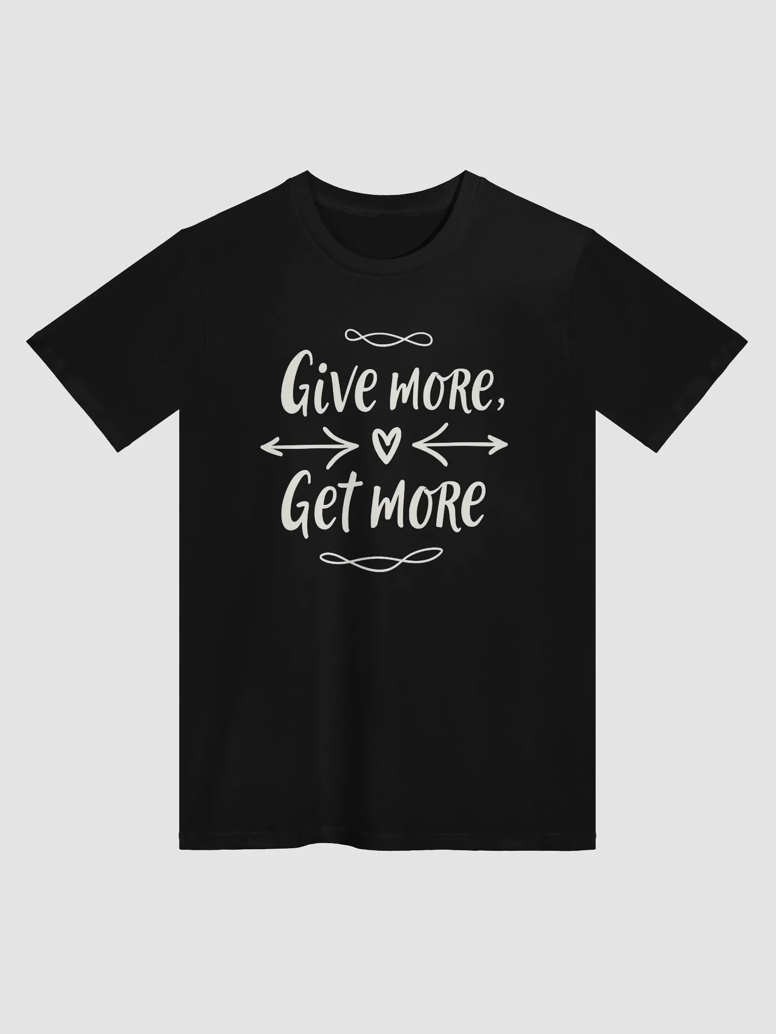 Give More, Get More: The Jennifer Lopez Mindset T-Shirt – Wear the Power of Generosity and Watch Your World Transform! product image (1)