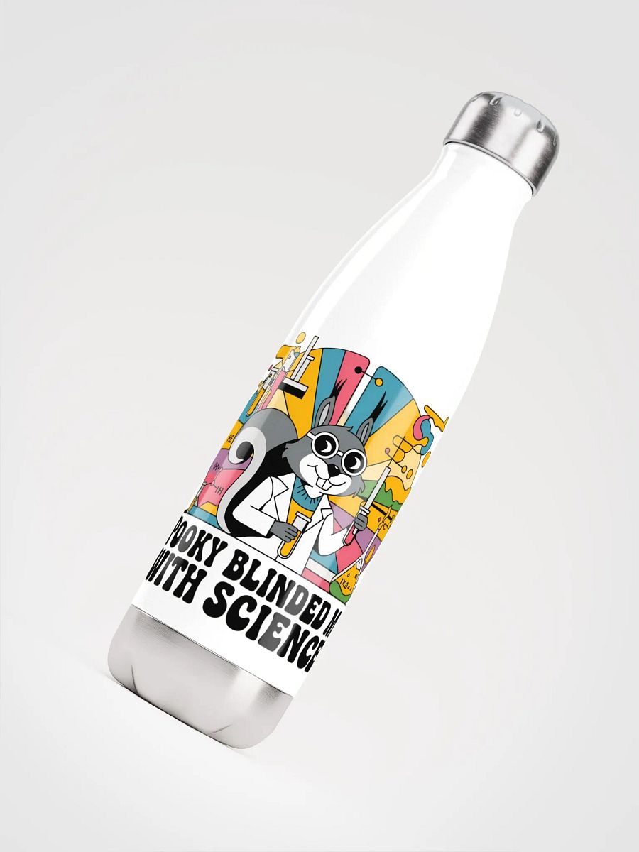 Mad Scientist Squirrel Stainless Steel Water Bottle product image (4)