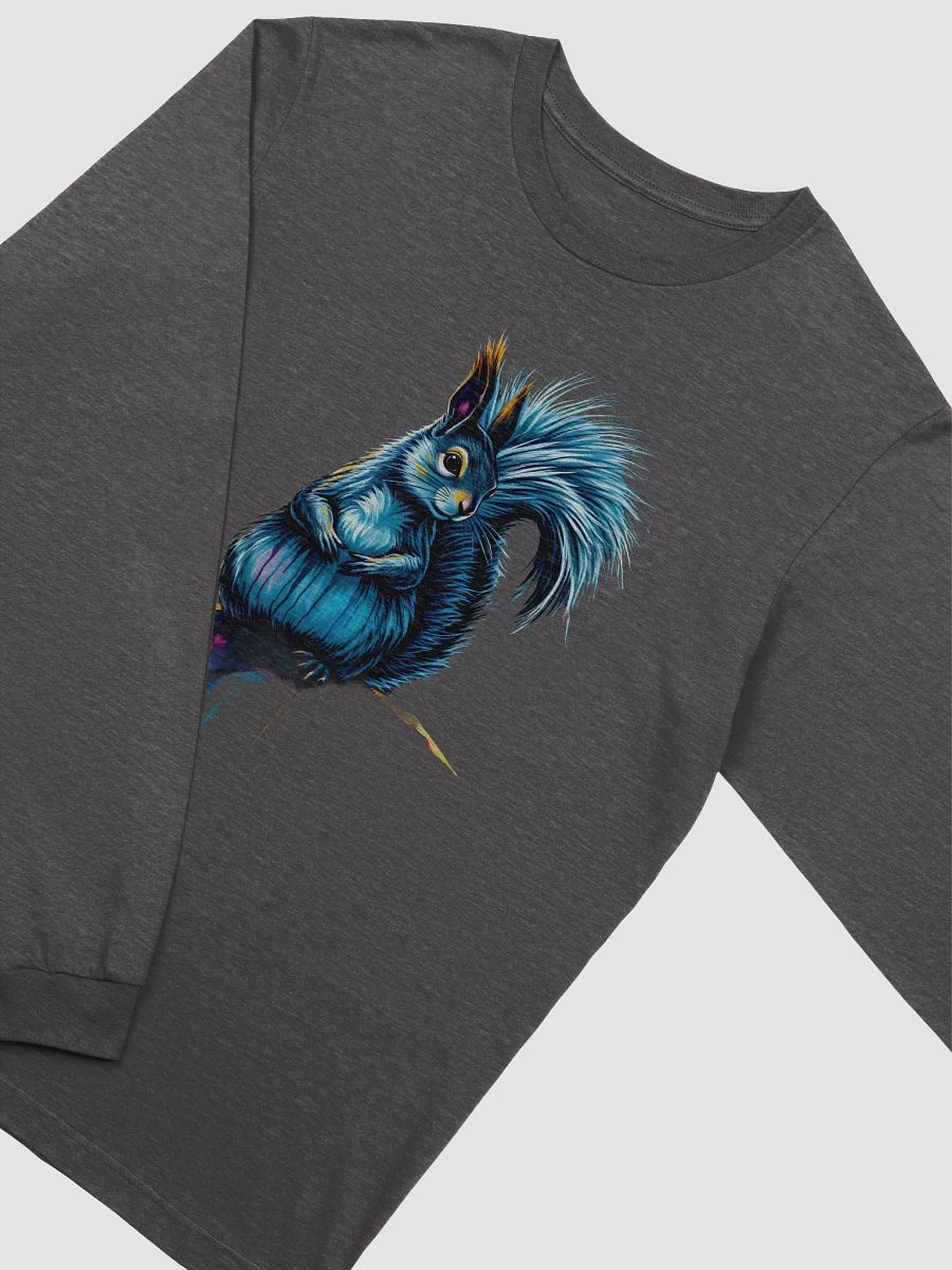 Vibrant Squirrel Illustration Long Sleeve Tee product image (3)