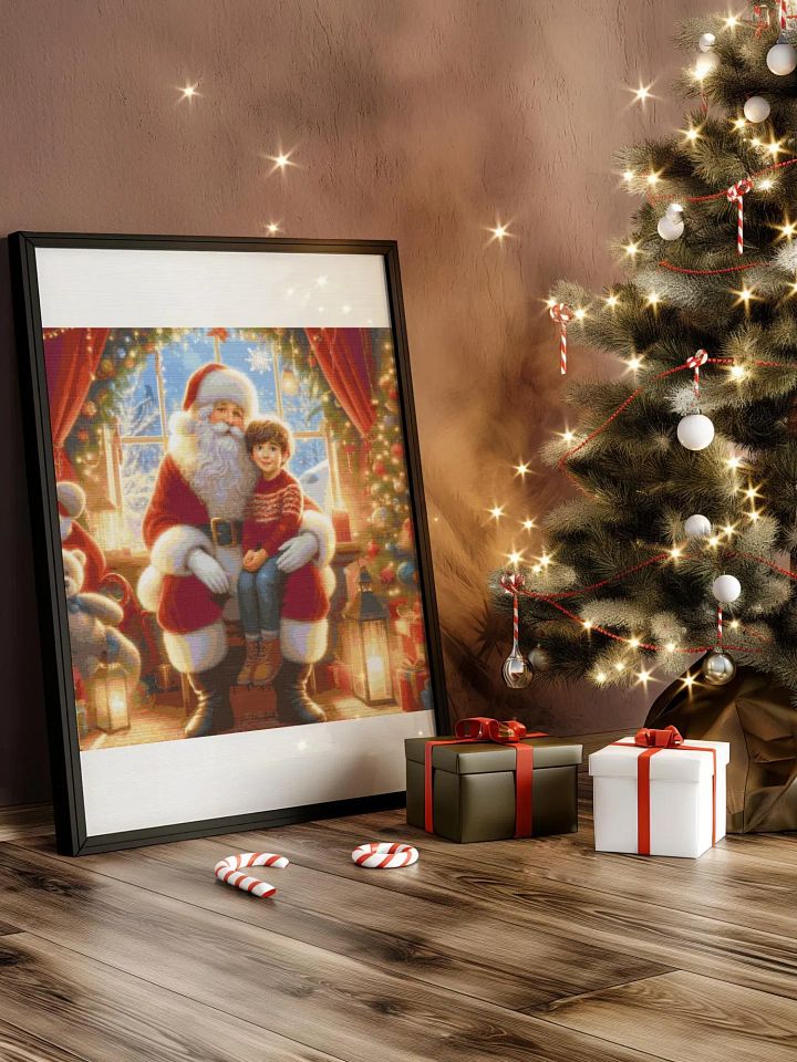 Boy Visits Santa's Grotto product image (2)