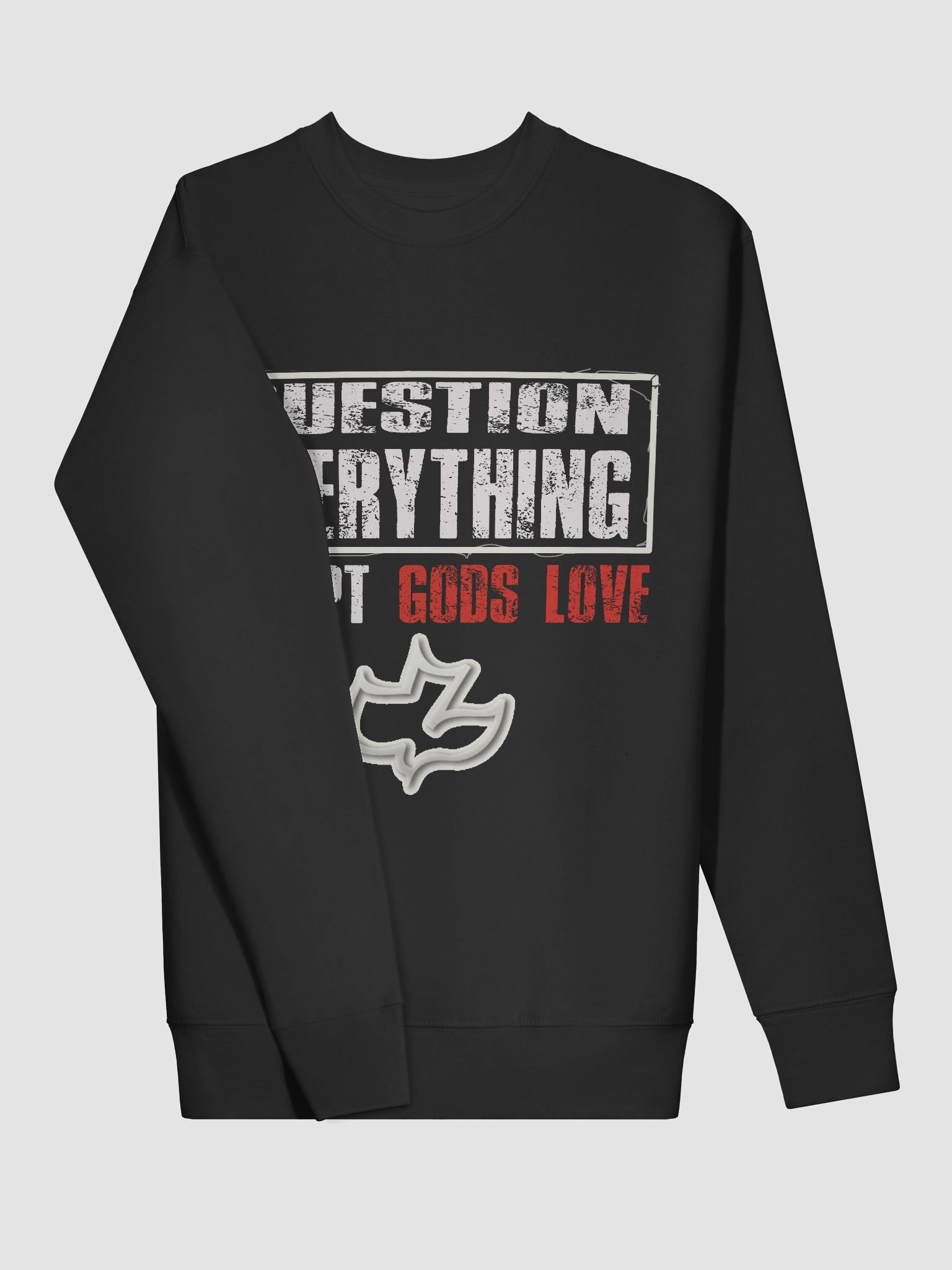 Question Everything Comfort Premium Sweatshirt product image (7)