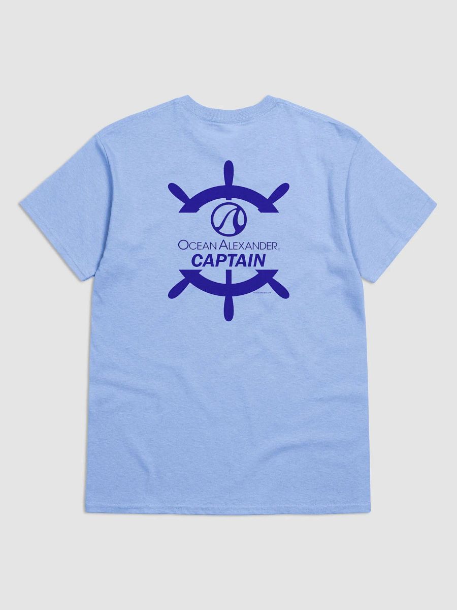 Ocean Alexander Captain - T-Shirt - Light Shirt w/Blue Logo product image (4)