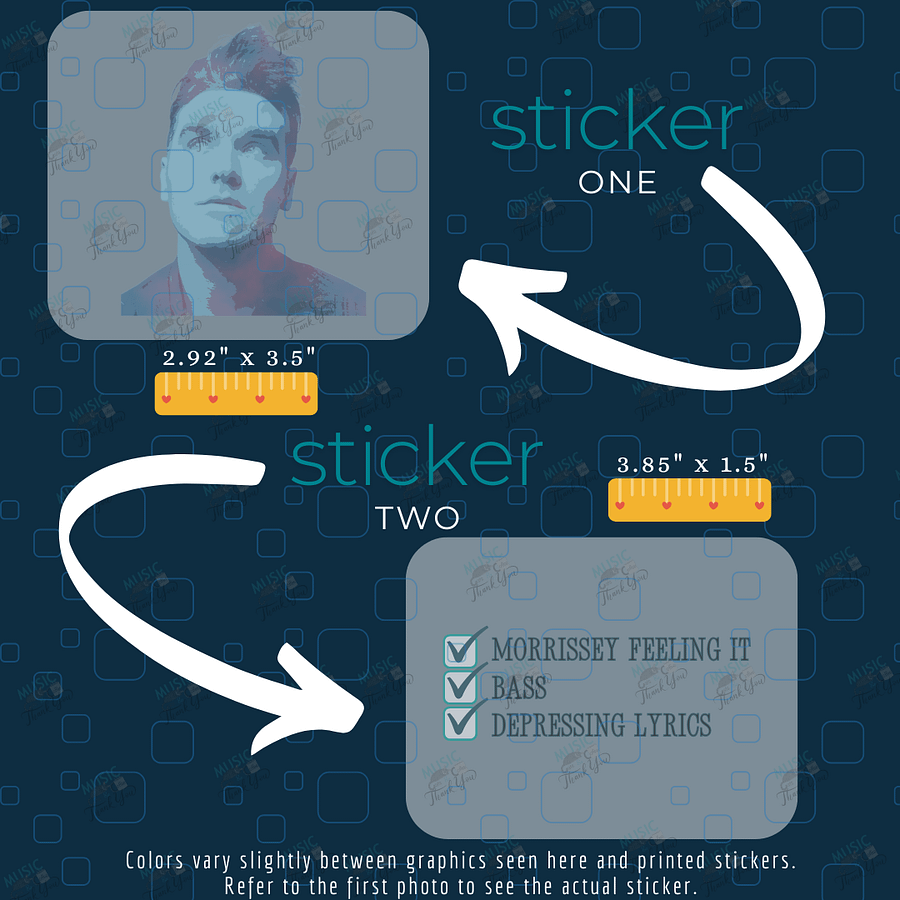 Sticky Singers & Glossy Groups | Pre-Made Set of 2 Stickers 🎶 product image (3)