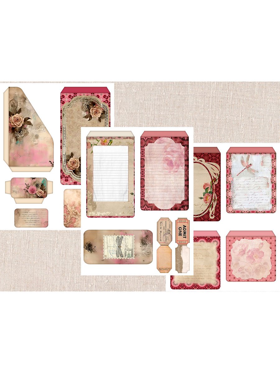 Timeless Rose Junk Journal product image (4)