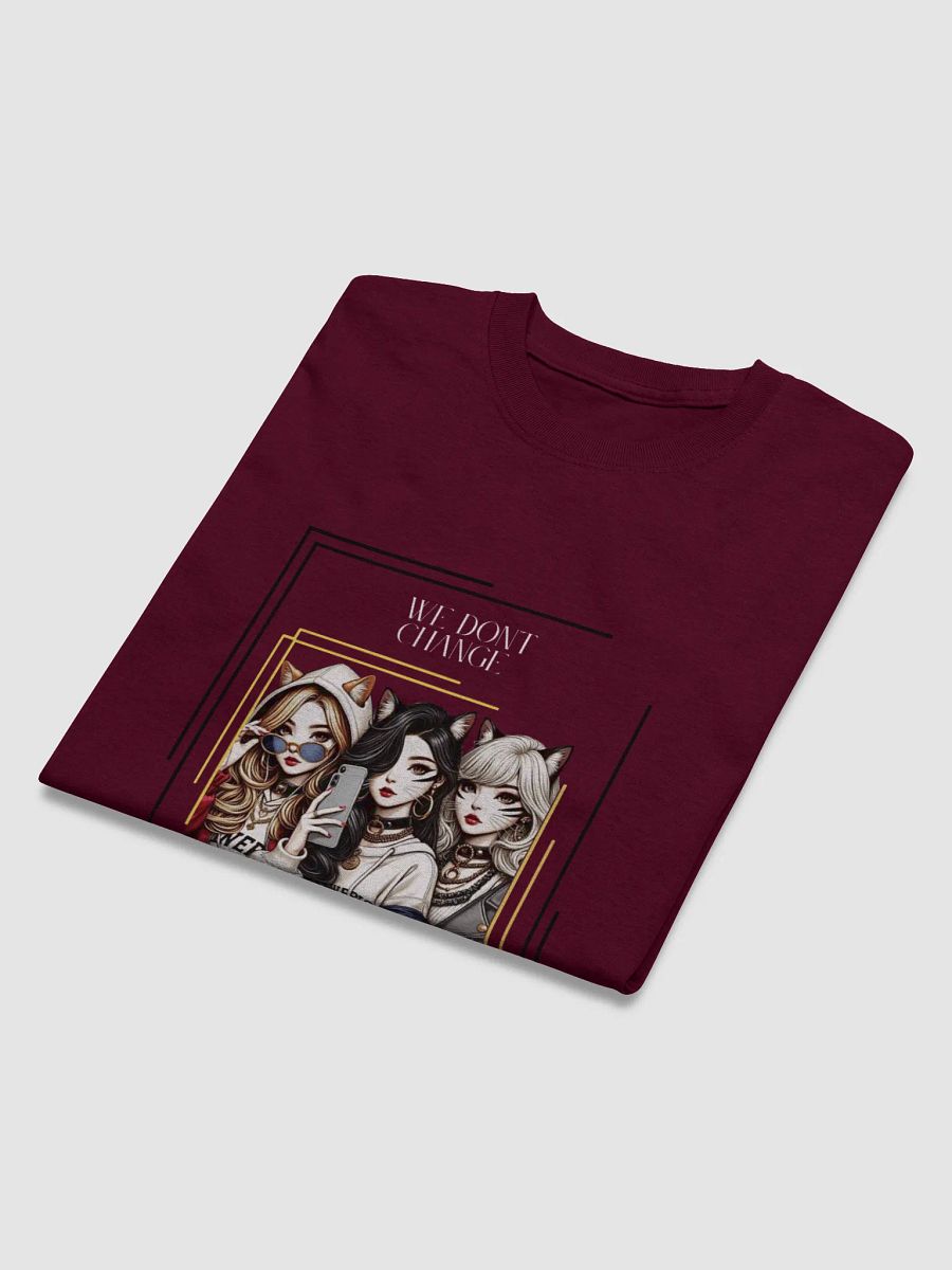 Gothic Anime Girls T-Shirt | Trendy Streetwear Cat Ear Hoodie Art | Aesthetic Urban Fashion Tees product image (28)