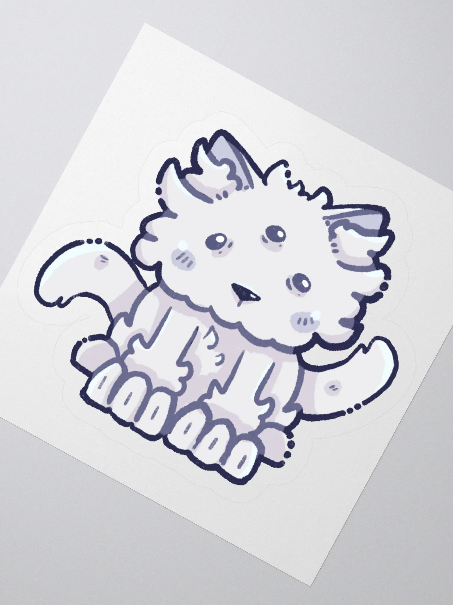 Standing Noodle Sticker product image (1)