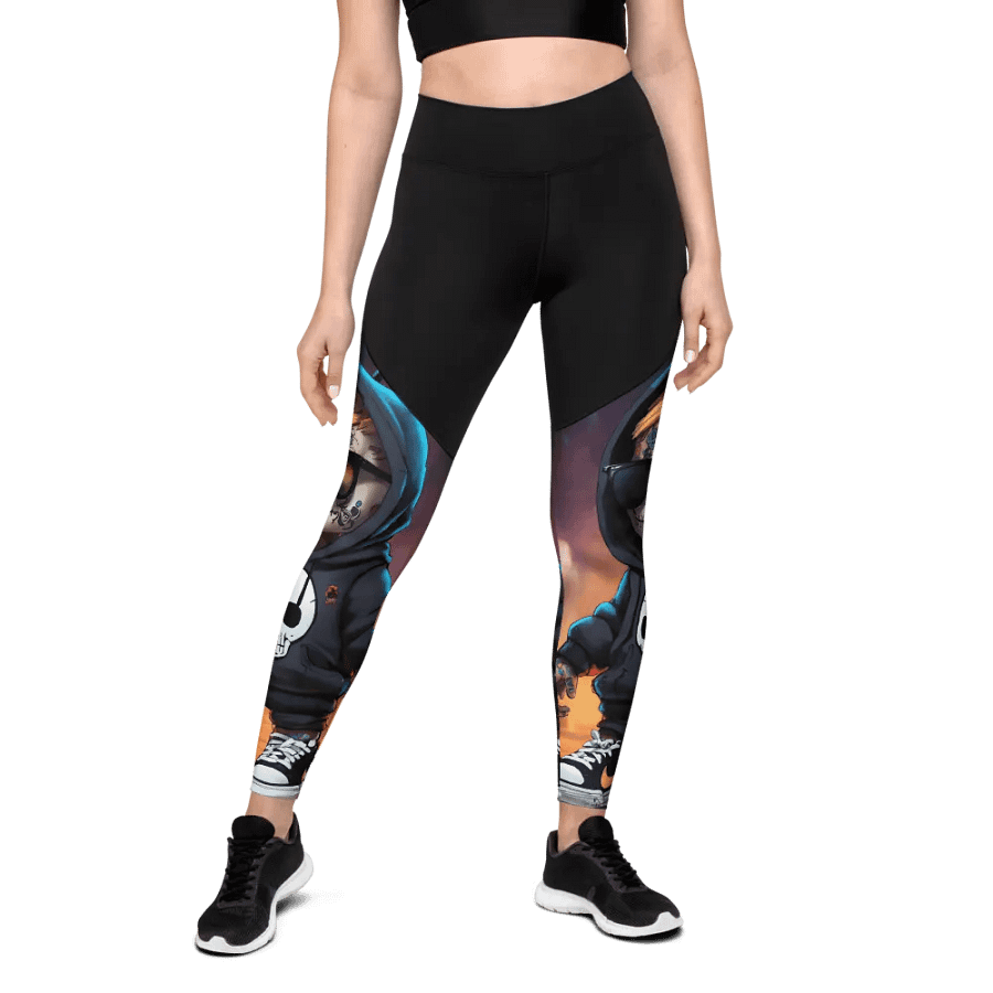 Skeleton Streetwear Leggings product image (2)