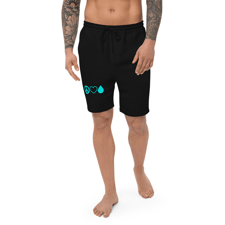 Tranquil Trio Turquoise Symbols Shorts product image (1)
