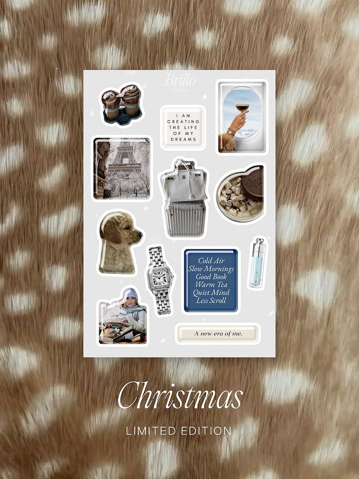 Christmas 3D Sticker Set #1 product image (1)