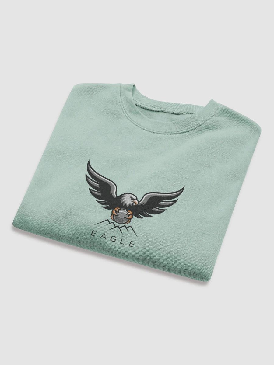 Eagle Women's Fleece Crop Sweatshirt - Stylish with Bold Eagle Design product image (10)