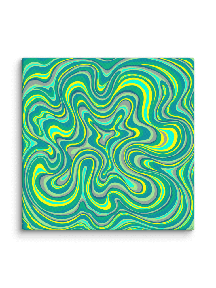 Psychedelic Canvas - Swirling Abstract Art - Stone No. 7 product image (108)