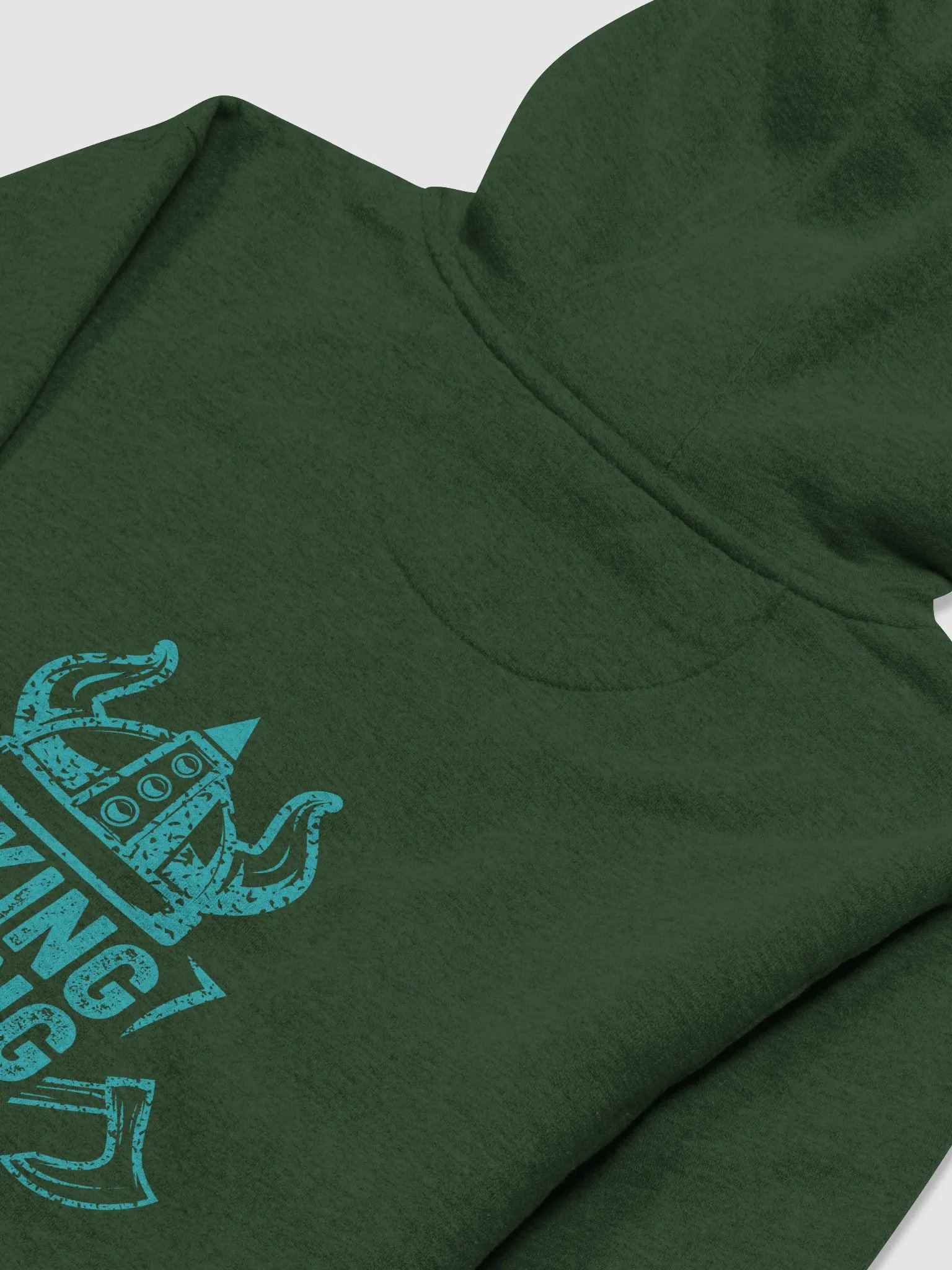 VikingNilsen Crimson Fleet Hoodie - Green product image (4)