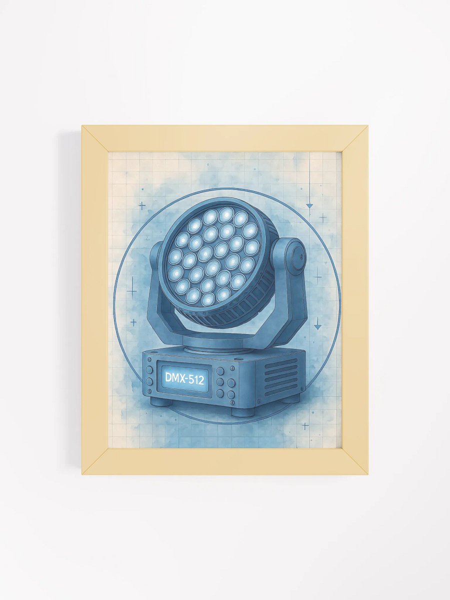 Theatrically Jerry: "Schematics" Moving Head Wash Fine Art product image (19)
